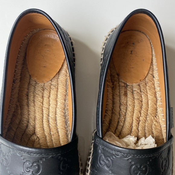 Authentic Gucci Monogram Espadrilles - Picture 9 of 9